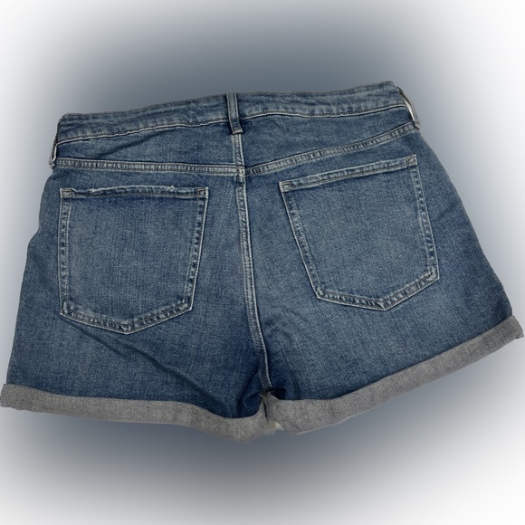 High waisted OG straight jean shorts - Picture 2 of 4